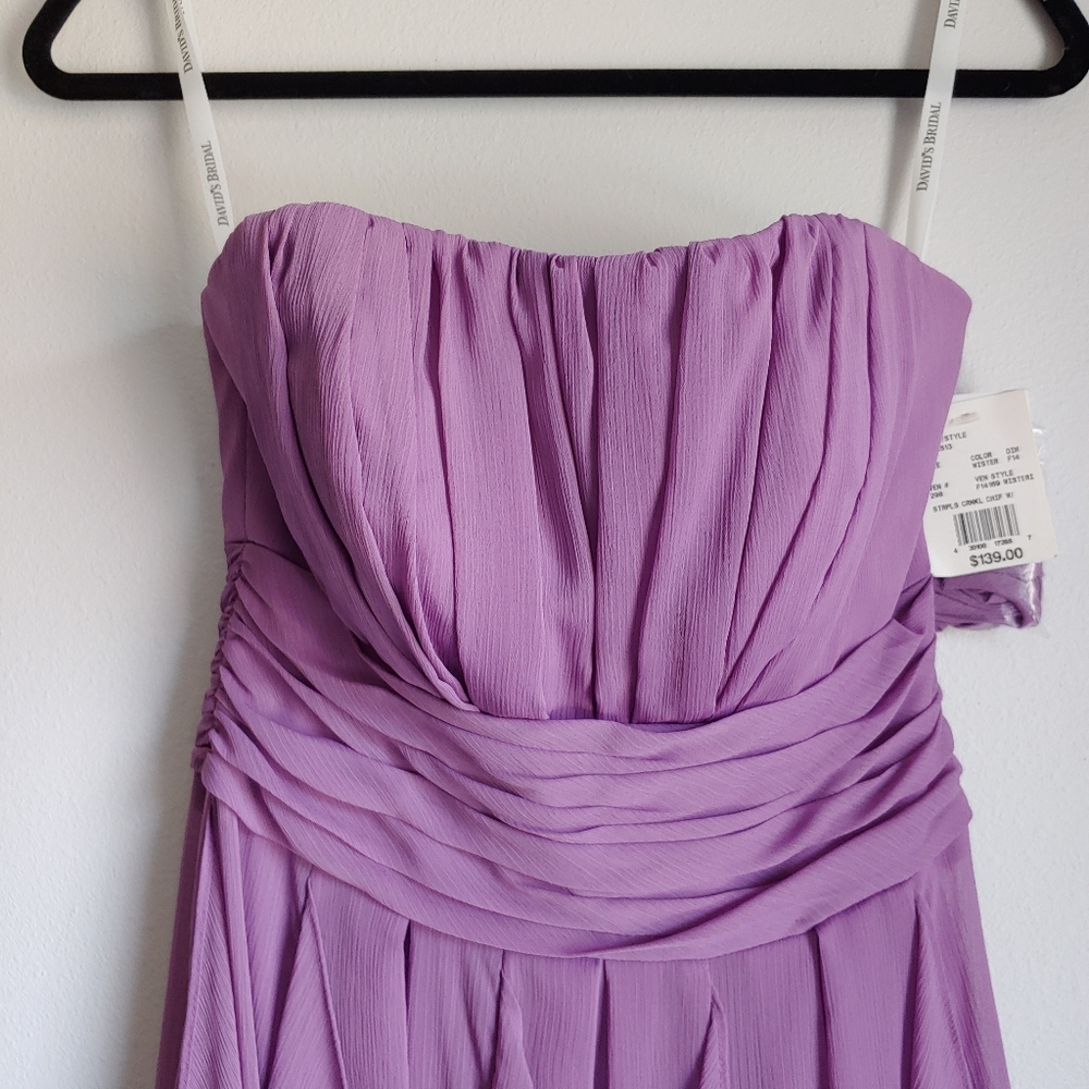 David's Bridal Wister Bridesmade dress - Picture 6 of 7